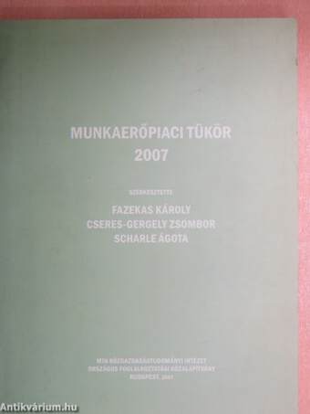 Munkaerőpiaci tükör 2007