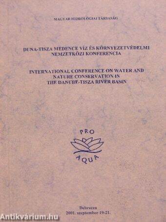 Duna-Tisza medence víz és környezetvédelmi nemzetközi konferencia