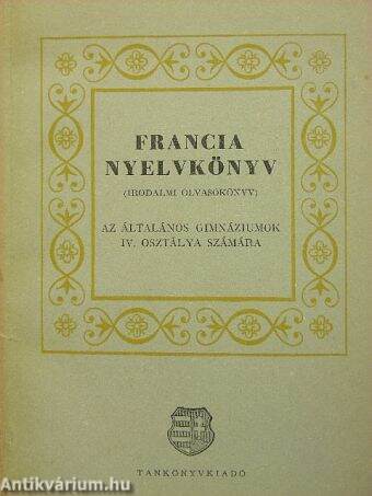 Francia nyelvkönyv IV.