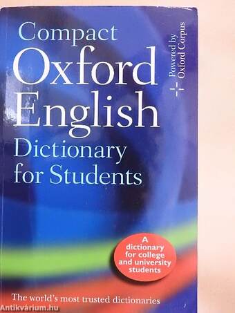 Compact Oxford English Dictionary for University and College Students