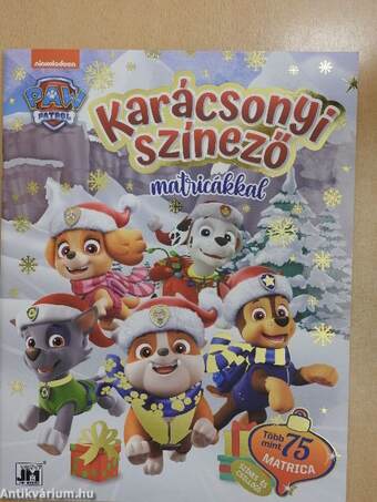 Karácsonyi színező - Paw Patrol