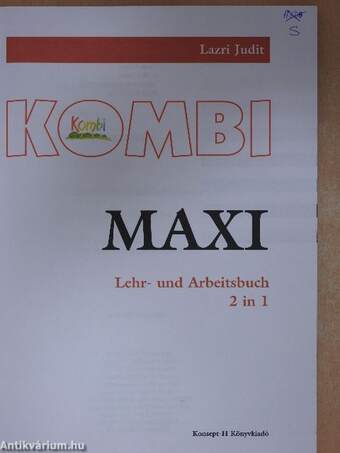 Kombi Maxi - Lehr- und Arbeitsbuch 2 in 1