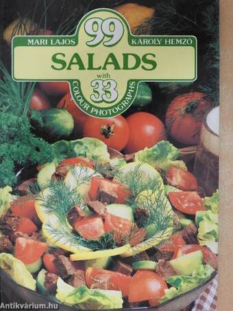 99 salads with 33 colour photographs