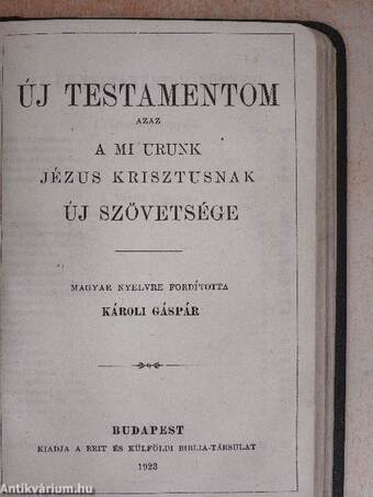 Szent Biblia