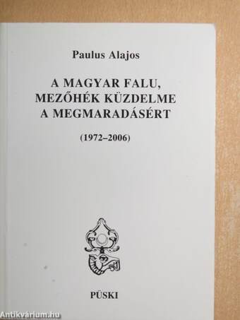 A magyar falu, Mezőhék küzdelme a megmaradásért