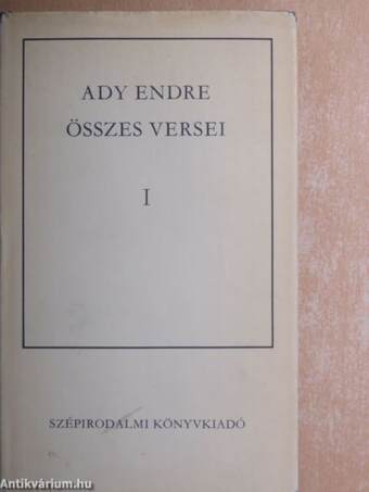 Ady Endre összes versei I-II.
