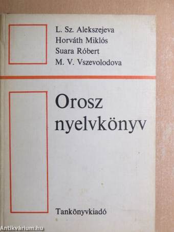 Orosz nyelvkönyv