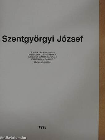 Szentgyörgyi József