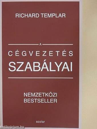 A cégvezetés szabályai