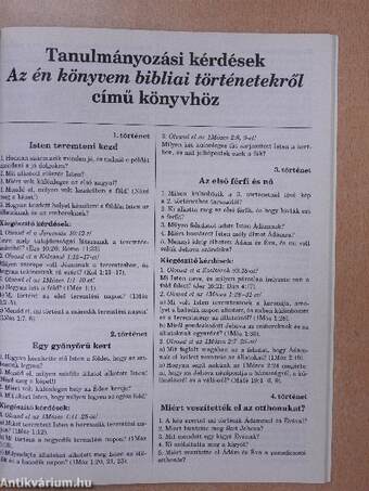 Az én könyvem bibliai történetekről