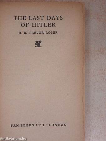 The Last Days of Hitler