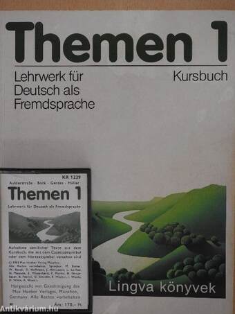 Themen 1 - Kursbuch/Arbeitsbuch - kazettával