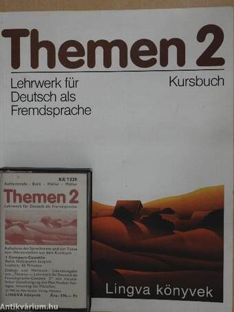 Themen 2 - Kursbuch/Arbeitsbuch - kazettával