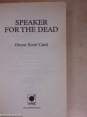 Speaker for the Dead