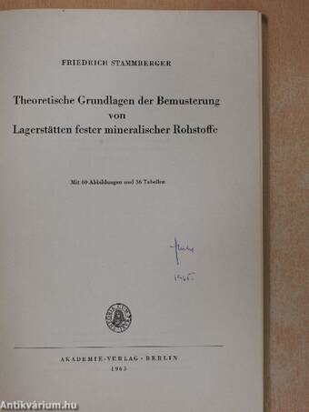 Theoretische Grundlagen der Bemusterung von Lagerstätten fester mineralischer Rohstoffe