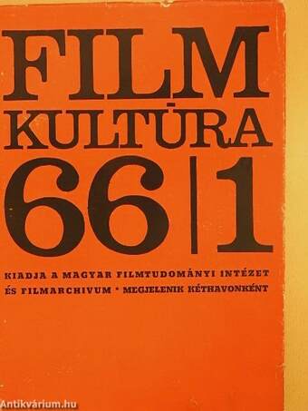 Filmkultúra 1966. január-december