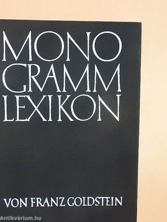 Monogramm Lexikon