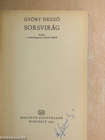 Sorsvirág