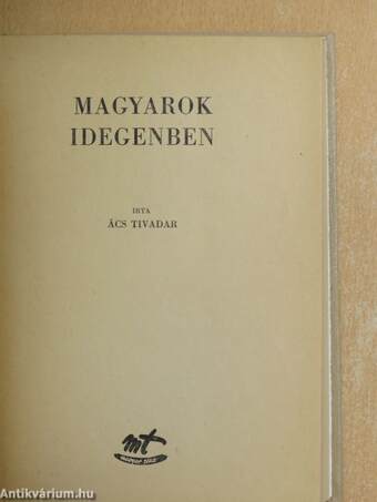 Magyarok idegenben