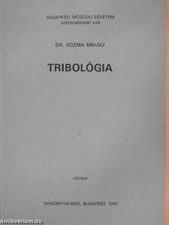 Tribológia