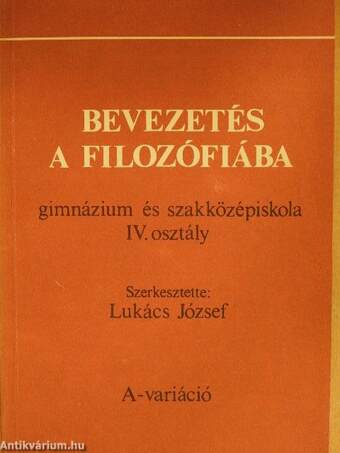 Bevezetés a filozófiába