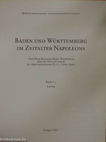 Baden und Württemberg im Zeitalter Napoleons