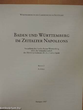 Baden und Württemberg im Zeitalter Napoleons