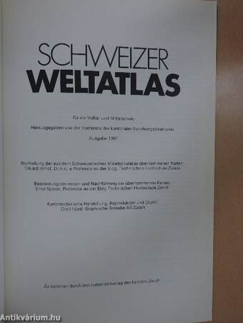 Schweizer Weltatlas