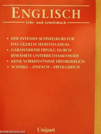 Englisch - Lehr- und Arbeitsbuch - 4 db kazettával