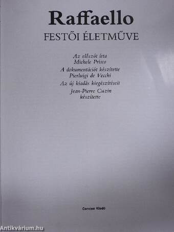 Raffaello festői életműve