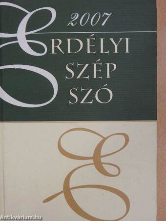 Erdélyi szép szó 2007