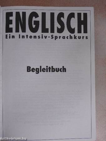 Englisch - 4 db kazettával