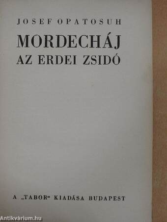 Mordecháj