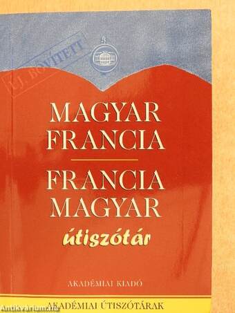 Magyar-francia/francia-magyar útiszótár