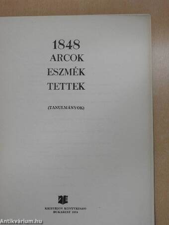 1848 - arcok, eszmék, tettek