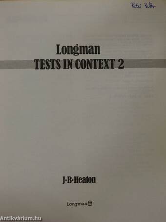 Longman Tests in Context 2.