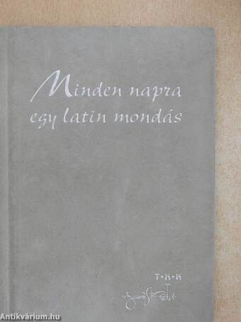 Minden napra egy latin mondás