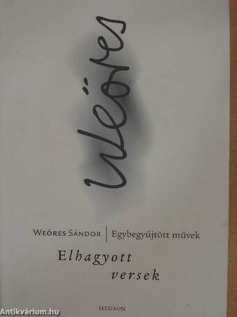 Elhagyott versek