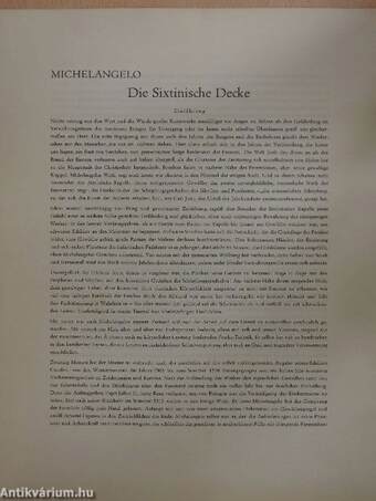 Michelangelo - Die Sixtinische Decke