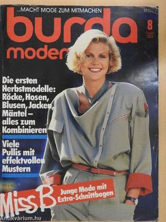 Burda Moden August 1984