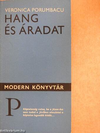 Hang és áradat