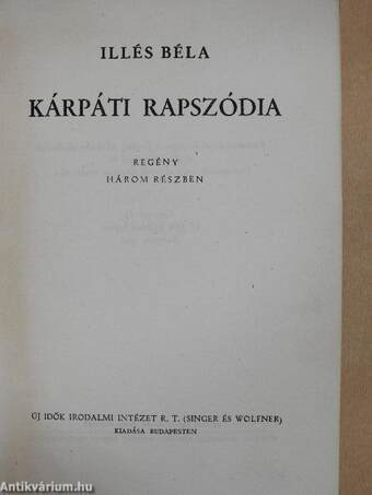 Kárpáti rapszódia