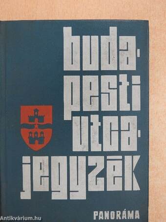 Budapesti utcajegyzék 1974