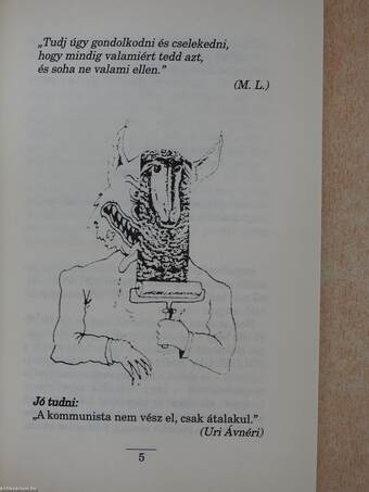 2002-es választási útmutató - felülmatricázva (dedikált példány)