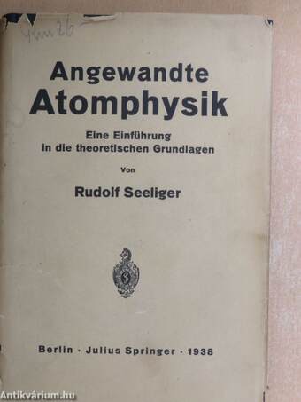 Angewandte Atomphysik