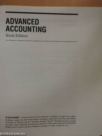 Advanced Accounting