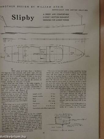 Up-to-date designs for Motor and Sail Craft