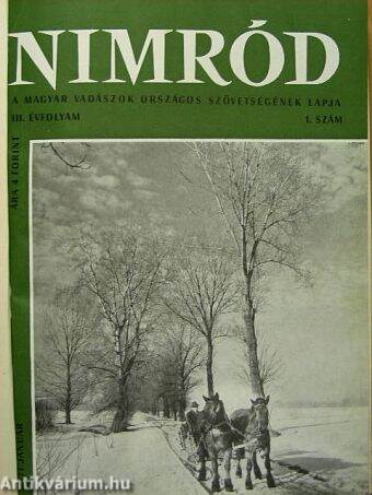 Nimród 1971. január-december