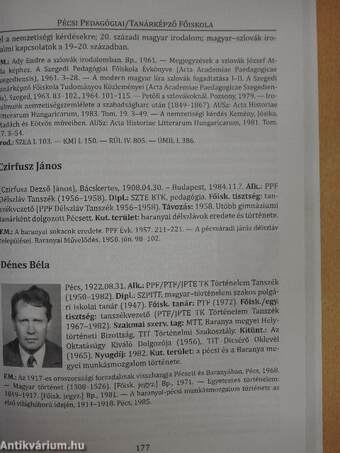 Pécsi Egyetemi Almanach II.