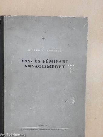 Vas- és fémipari anyagismeret